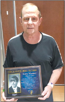 Martiny Inducted Into  CHS Athletic Hall Of   Fame