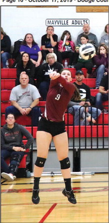 Lady Card Volleyball  Victorious Over Omro