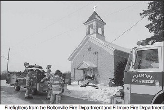 Firefighters Respond To  Chimney Fire In Boltonville