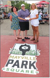 Mayville Park Square  Celebrated with Grand  Opening Event
