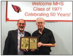 MHS 2021 Distinguished  Alumni Award Presented  to Nic Orovich