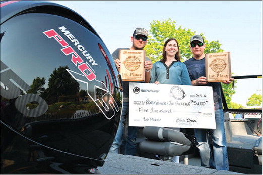 Boedeker and Vetter take top prize at 44th Annual  Mercury National Walleye Tournament