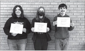 CHS May Students of the Month