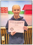 Campbellsport Middle School  February Students of the Month