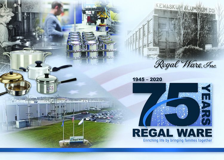 Regal Ware Is Proud To Celebrate  Its 75th Anniversary